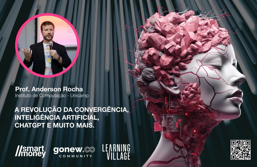 Evento sobre inteligência artificial com o Prof. Anderson Rocha, do Instituto de Computação da Unicamp